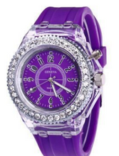 Load image into Gallery viewer, LED Silicone Bracelet Watch