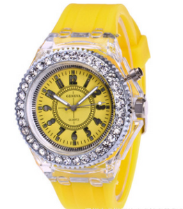 LED Silicone Bracelet Watch