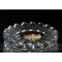 Load image into Gallery viewer, Luxury White Pearl Gold Ring