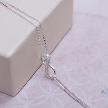Load image into Gallery viewer, Infinity Silver Lucky Bracelet