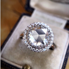 Load image into Gallery viewer, Glamorous Round Cut Silver Ring