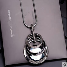 Load image into Gallery viewer, Sweater Chain Necklace and Pendant