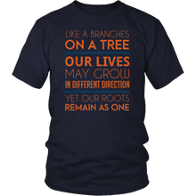 Load image into Gallery viewer, Like A Branches On A Tree Our Lives Grow In Different Direction Yet Our Roots Remain As One