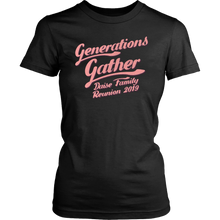 Load image into Gallery viewer, Generations Gather Daise Family Reunion 2019