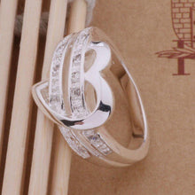 Load image into Gallery viewer, Half Heart Love Ring