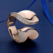 Load image into Gallery viewer, Unique Split Engagement Ring