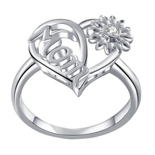 Load image into Gallery viewer, Love Mom Sunflower Ring