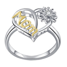 Load image into Gallery viewer, Love Mom Sunflower Ring