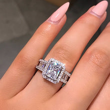 Load image into Gallery viewer, Sterling Silver CZ Ring