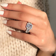 Load image into Gallery viewer, Sterling Silver CZ Ring