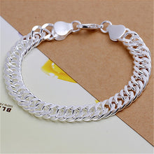 Load image into Gallery viewer, 3mm Link Chain Necklace Bracelet Set