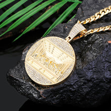 Load image into Gallery viewer, Last Supper Iced Out Zircon Necklace
