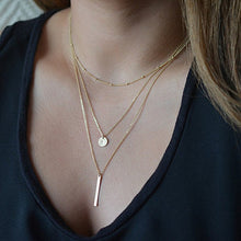 Load image into Gallery viewer, Multilayer Necklaces Women Simple Necklace Pendant Ornament Wedding Jewelry Fashion Minimalist Bijoux Simulated Pearls