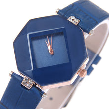 Load image into Gallery viewer, Geometry Crystal Leather Quartz