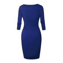 Load image into Gallery viewer, Low Cut Body-Con Dress