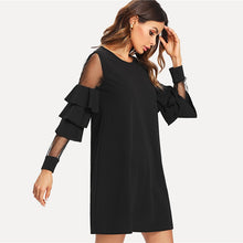 Load image into Gallery viewer, Ruffle Mini Dress
