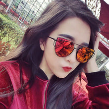 Load image into Gallery viewer, Retro Coating Mirror Sunglasses