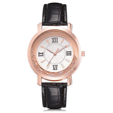 Load image into Gallery viewer, Rhinestone Leather Wristwatch