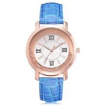 Load image into Gallery viewer, Rhinestone Leather Wristwatch