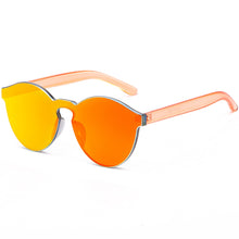 Load image into Gallery viewer, RTBOFY One Piece Rimless Sunglasses Transparent Candy Color Tinted Eyewear