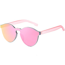 Load image into Gallery viewer, RTBOFY One Piece Rimless Sunglasses Transparent Candy Color Tinted Eyewear
