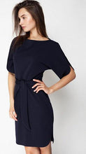 Load image into Gallery viewer, O-Neck Short Sleeve Knitted Dress