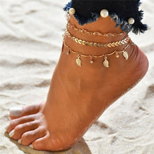 Load image into Gallery viewer, Women 3pcs/set Fashion Anklets