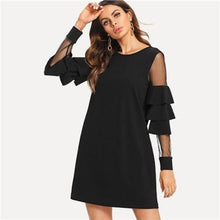 Load image into Gallery viewer, Ruffle Mini Dress