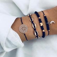 Load image into Gallery viewer, Shell Moon Bracelet Fashion Jewelry Set