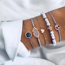Load image into Gallery viewer, Shell Moon Bracelet Fashion Jewelry Set
