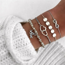 Load image into Gallery viewer, Shell Moon Bracelet Fashion Jewelry Set