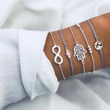 Load image into Gallery viewer, Shell Moon Bracelet Fashion Jewelry Set