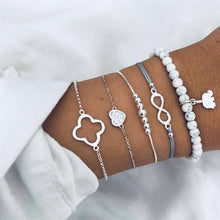 Load image into Gallery viewer, Shell Moon Bracelet Fashion Jewelry Set