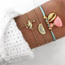Load image into Gallery viewer, Shell Moon Bracelet Fashion Jewelry Set