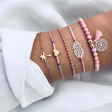 Load image into Gallery viewer, Shell Moon Bracelet Fashion Jewelry Set
