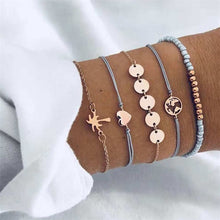 Load image into Gallery viewer, Shell Moon Bracelet Fashion Jewelry Set