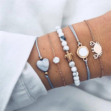 Load image into Gallery viewer, Shell Moon Bracelet Fashion Jewelry Set