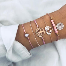 Load image into Gallery viewer, Shell Moon Bracelet Fashion Jewelry Set