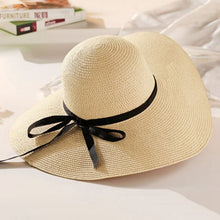 Load image into Gallery viewer, Round Top Straw Summer Hats