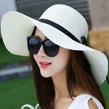 Load image into Gallery viewer, Round Top Straw Summer Hats