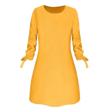 Load image into Gallery viewer, New Fashion Solid Color Office Dress