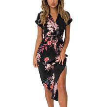 Load image into Gallery viewer, Geometric Print Mini Sundress with Belt