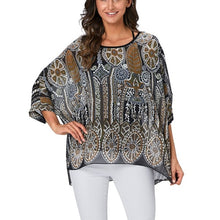 Load image into Gallery viewer, Tops and Blouses Plus Size Summer Fashion