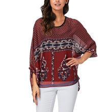 Load image into Gallery viewer, Tops and Blouses Plus Size Summer Fashion