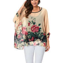 Load image into Gallery viewer, Tops and Blouses Plus Size Summer Fashion