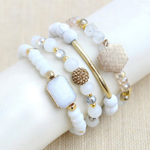 Load image into Gallery viewer, Exquisite Stone Leaf Pendant Bracelet Sets