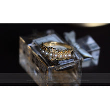 Load image into Gallery viewer, Luxury White Pearl Gold Ring