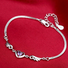 Load image into Gallery viewer, Sterling Silver Guardian Angel Bracelet