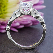 Load image into Gallery viewer, Beautiful Modeling Wings White Crystal Rings