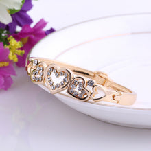 Load image into Gallery viewer, Adorable Rhinestone Love Bracelet